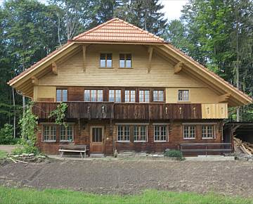 Sanierung Bauernhaus in Rüschegg Holzacker